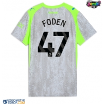 Ženski Nogometni dresi Manchester City Phil Foden #47 Tretji 2025-26 Kratek Rokav